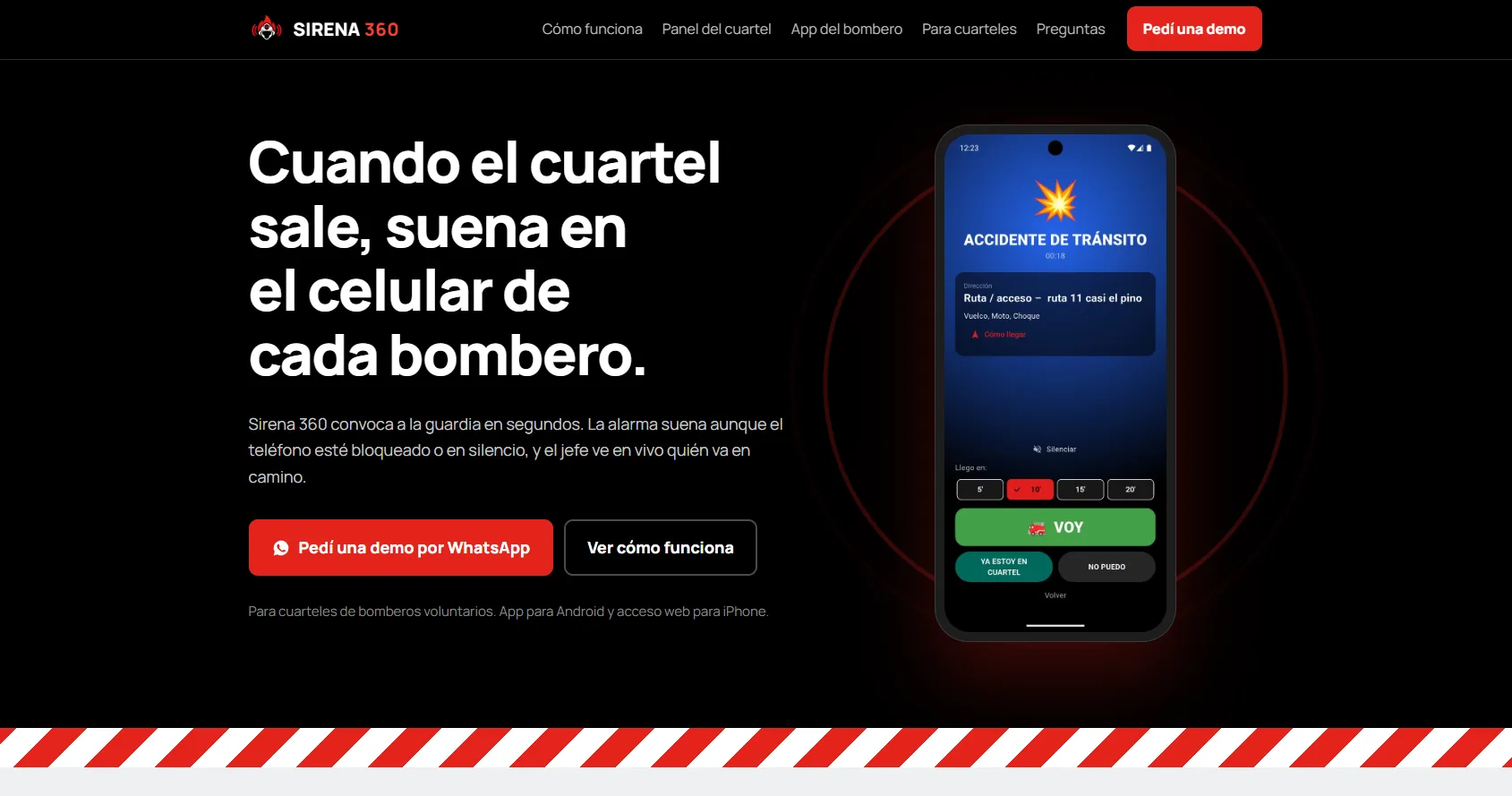 Captura de Sirena 360